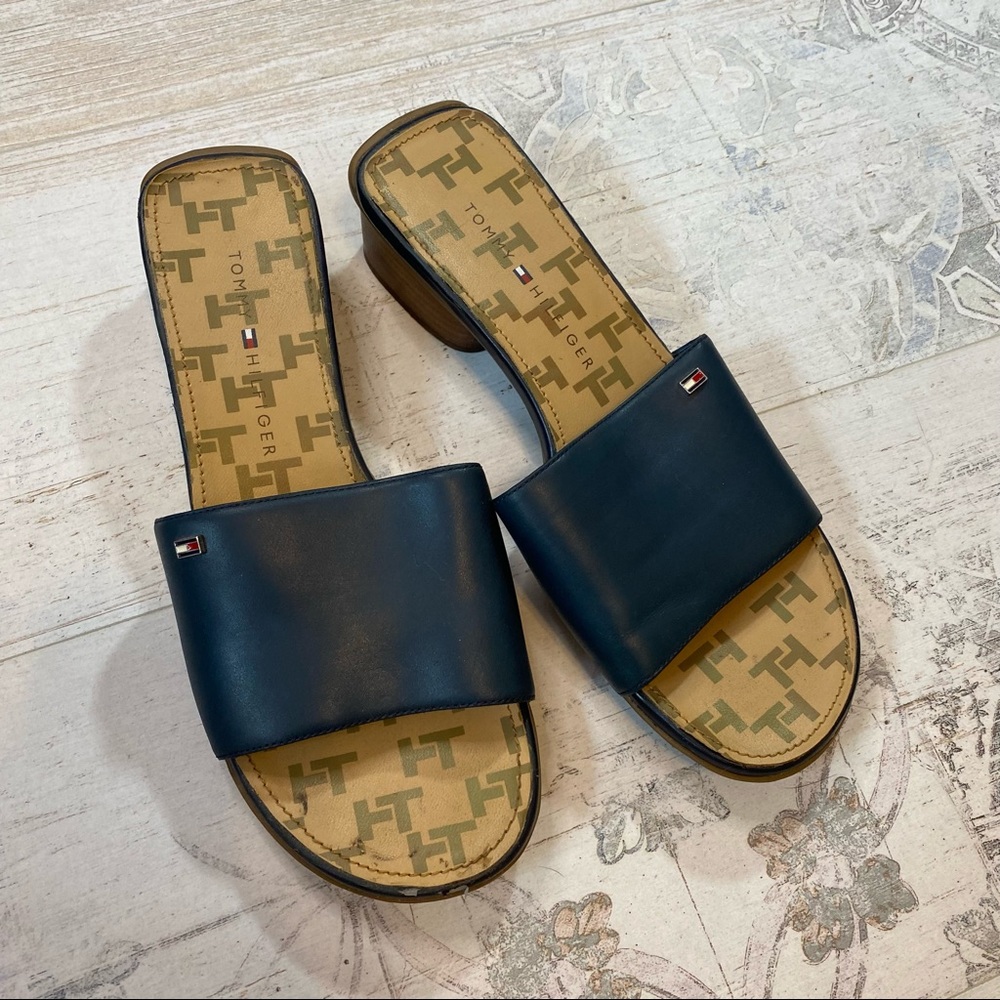 Tommy Hilfiger Vintage 90s Navy Slide Sandals